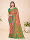 Deeva Sarees Light Brown Silk Saree